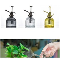 호쿠호니 화초분무기 미니 인테리어용품 엔티크 북유럽 200ml, [on]미니분무기-그레이