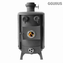 꾸버스 국산 한라 화목난로 30평 3T 고급 장작 나무 화목 캠핑 난로, 한라난로 30형 화목난로