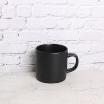 CRAART 블랙 호텔웨어 무광 신 자연 머그 300ml, 상세설명 참조, 없음