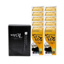 해인 지주식 해바라기유 구운김 반장김9.5g(5매)x10봉, 단품, 단품