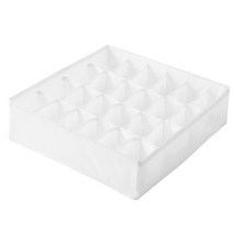 카혼 속옷 브래지어 주최자 box closet storage foldable home 캐비닛 디바이더 서랍 양말 shorts storage organizador cajones, 밝은 회색