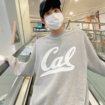 CAL 프린트 맨투맨