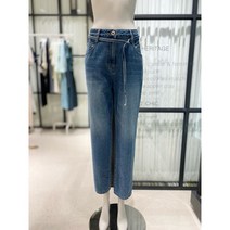 [듀엘] 벨티드 스트레이트 데님 팬츠(D223PSA408)dewl