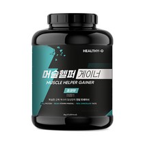 머슬헬퍼 웨이 단백질보충제 프로틴 유청단백질 식물성단백질 헬시오, 6. 머슬헬퍼 게이너(3kg) 초코맛 1통