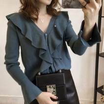 에리카 프릴 블라우스