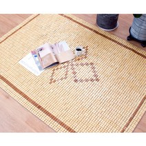 L&C 코메트 뉴마작자리32 대나무 여름대자리 여름용 쇼파패드 침대러그 시원한카페트, 소90x180(5041)