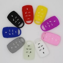 카니발 그랜드카니발 6버튼 리모컨 실리콘 케이스, 블루
