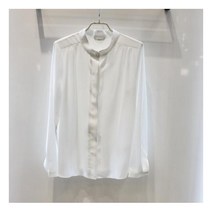 [엔터식스]에이비에프지 차이나카라 히든버튼 블라우스AJW1HB37C