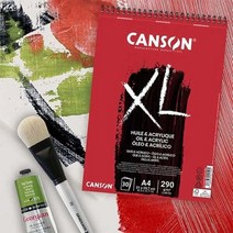 동아측기 [캔손] XL Sand Grain 유화/아크릴 스케치북 290g, A4