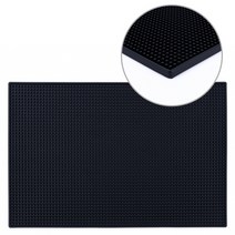 바매트 30 x 45 cm, 블랙, 3개