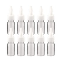 27리빙 다양한 소분 뾰족캡 공병, 투명 공병 10ml 10개