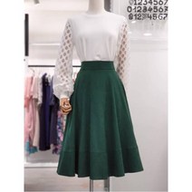 [YK] W몰 플레어 스커트 Y193N303