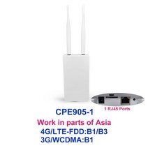 공유기 TIANJIE방수 야외 4G CPE 라우터150Mbps CAT4 LTE 라우터 3G/4G SIM 카드 WiFi 라우터 IP 카메라/외부 WiFi 커버리지, 03 Version 1