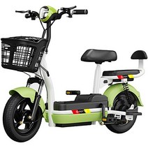 전동 스쿠터 전기 자전거 팻바이크 성인용 출퇴근 배달 미니벨로, 65km, 그린