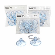 플로엠 흡착고무 흡착고리 압착고무 큐방, Q1002 40mm(4), 투명