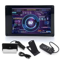 새로운 미니 ITX 케이스 35 인치 IPS TYPEC 보조 화면 CPU GPU RAM HDD USB 디스플레이, 없음, Set C