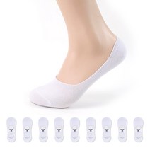 가나양말 무지 로퍼 페이크삭스 10켤레 여성용 남성용 덧신
