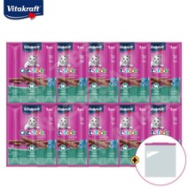 비타크래프트 비타캣스틱 5종 콤보 믹스 6g X 3P X 10개 - 연어 + 치킨캣글라스 + 대구 + 가자미오메가3 + 연어오케가3 / 맛별 선택가능, 연어&오메가3 3P X 10개, 냉장보관팩 증정