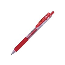 ZEBRA 제브라)사라사클립펜(0.7mm_적)-다스(10개입)