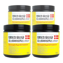 자연탐구 덴마크 유산균 포스트바이오틱스, 120g, 4병