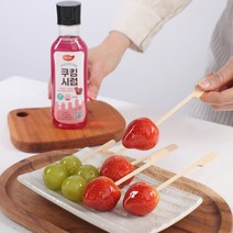 [탕후루] 쿠킹시럽_애플캔디/링고아메/후르츠캔디 전용 340ml, 1개입