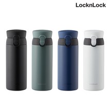 락앤락 워너비 원터치 텀블러, 블랙, 450ml