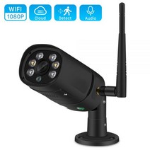 가게CCTV 강아지 홈캠 홈 실외 현관 문 농막 CCTV ANBIUX2MP Wifi IP 카메라 야외 1080P 무선 유선 양방향 오디오 TF 카드 슬롯 최대 128G IR 20m, 1080P NO SD Card_AU 플러그 | 3.6m