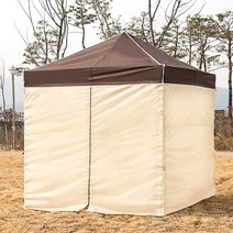 럭셔리 3x3 캐노피천막 캠핑천막 감성천막 포장마차 야외천막 접이식천막, L창모풀 3X3 블루