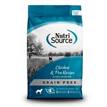 뉴트리소스 그레인프리 치킨 애견사료, 2.26kg, 2개
