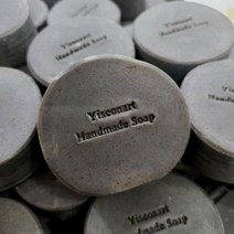 레드향 세안용 수제 비누 /수제비누/세안바/비누/레드향비누/세안비누, 어녹차블랙 세안용 수제 비누 /