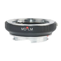 MD-LM 어댑터 링 미놀타 MC/MD 수동 렌즈 라이카 M 바디용, 한개옵션0