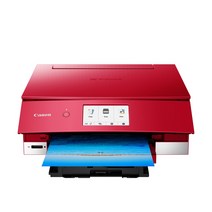 캐논 마미포토 포토프린터 TS8298 TS8295 잉크포함 사진인화 사진출력, TS8295 레드
