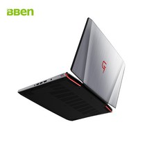 BBen G16 노트북 Intel i7 7th GTX1060 8GB RAM 128GB SSD 1T HDD 항공 금속 케이스 RGB 백라이트 15.6 IPS FHD Pro Win10, 협동사, 8G 128G SSD 1T HDD, 인텔 I7