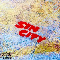 방수 TLP 펀칭 차량용스티커 죄악 지 성남 시티 SINCITY 범람 고치다 흑백 영화 클래식 영문 1126028381, 로즈레드 (15 *7cm )