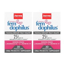 자로우 펨도피러스 여성 유산균 프로바이오틱스 락토바실러스 50억 30베지 X 3개 품 질