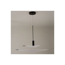 모던한 개성 LED 행잉 램프 플라잉 접시 덴마크 디자이너 식탁 바 거실 UFO 펜던트 조명 홈 데코 소품, 2 Layers D large_white | 차가운 흰
