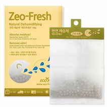 천연제습제 제오후레쉬 (60g) 2년사용 제습효과 탈취효과 에코후레쉬 쾌적습도유지 방습제