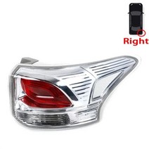 8330A787 8330A788 자동차 리어 테일 라이트 스톱 브레이크 안개등 미쓰비시 아웃 랜더 2013 2014 2015 전구 미포함, Right