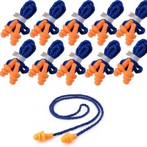10 Pair (Pack of 1) 10 Pair Corded Ear Plugs for Shooting Range Ear Protection for Gun Range - Hunt, 1