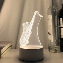 3D 홀로그램 팬 프로젝터 디스플레이 3d 환상 밤 빛 음표 야간 조명 홈 장식 Usb, 03, 협력사