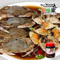 [별미가] 밥도둑 깔끔 여수 전통방식 삼점 암꽃게 간장게장 2kg, 별미 암꽃게장 2kg, 별미 암꽃게장 2kg