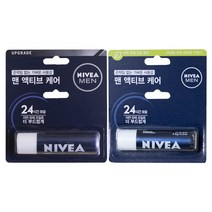 니베아 맨 립 액티브케어, 무향, 6개