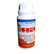 [한국농자재유통] 잔류경감제 (500ml) 환경친화적 작물 토양 독성 오염물질 경감 해독제 농약 잔류경감 특허제품, 1개