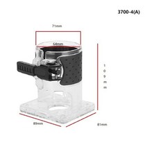 목공 트리머 전동 목수 기계 3700 1234 머신 베이스 커터 makitan rt0701c worx wu601 완벽한 교체 공구 액세서리, 3700 4