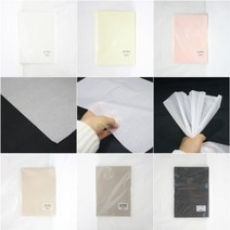 핸드메이크 습자지 색화지 8절 / 선물 꽃 포장 종이 포장지 - 400장, 9. 잔도트(그레이)