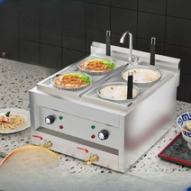 (최복덩이) 라멘삶는기계 면삶는기계 라멘 우동 전기해면기, E.(럭셔리6구)전기면밥솥(자동잠금밸브)