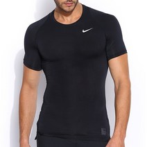 NIKE PRO 탑 컴프레센 숏 슬러브 703095-010
