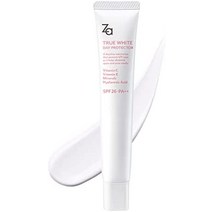 za 트루 화이트 데이 프로텍터 ex 화장 기초 선스크린 기초 uv 기초 피지 균열 방지 기초 톤 업 spf26+ pa++ 자외선 대책
