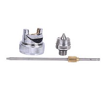 전문 hvlp spay gun 1.41.72.0mm 페인트 스프레이 건 공압 도구 액세서리 키트 노즐 중력 에어 브러시 자동차 페인팅, 단일 노즐 2.0mm