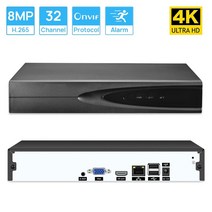 cctv녹화기 레코더 4k onvif cctv nvr 32ch16ch9ch 4k 8mp 네트워크 비디오 레코더 얼굴 감지 xmeye 클라우드 p2p 홈 감시 레코더 시스템, 없음, 9채널, 나는 플러그